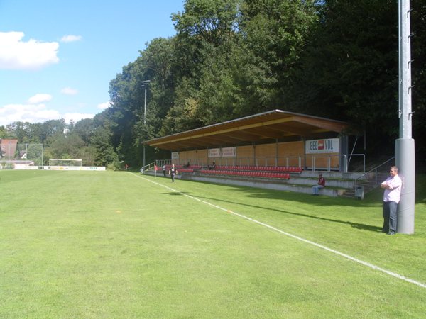 Sportanlage an der Isar stadium image